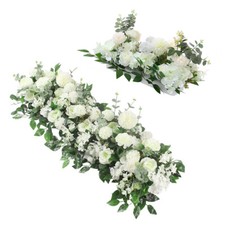 Artificial Silk Flowers Row