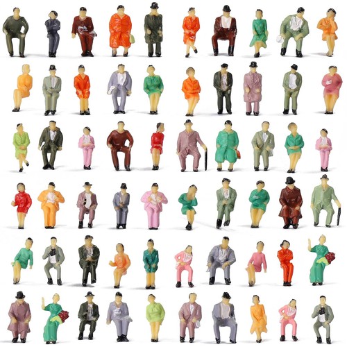 P87s 60pcs model trains seated - 60pcs,
