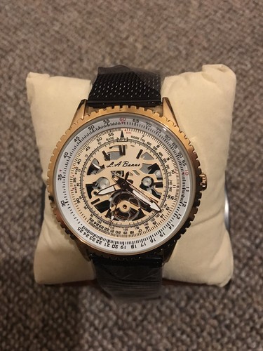 Mens banus skeleton dial - banus,