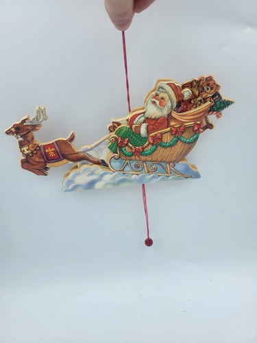 Santa claus reindeer sleigh - santa,