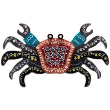 ERSTWILDER The Crab Gadambal Brooch Pin Aboriginal Art Melanie Hava BNIB NWT