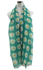 Women Ladies DAISY PRINT SCARF