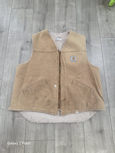 Vintage carhartt duck vest - vintage,