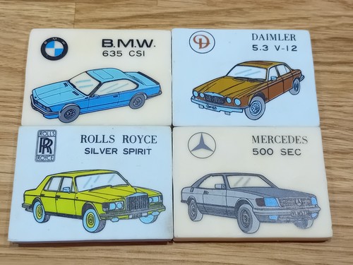 Vintage car erasers - vintage,