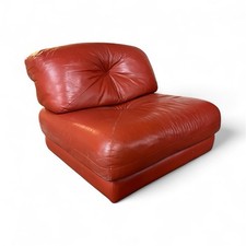 vintage modular leather sofa attr Mario Bellini 1960s 70s Heals