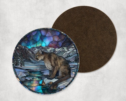 Mountain lion animal winter - animal,
