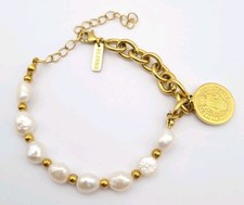 St Benedict Coin Bracelet With