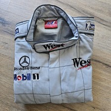 Vintage Mercedes Benz Formula 1 Racing Jacket Large West Mclaren Mercedes Team