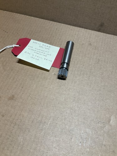 New splined gear pinion - gear,