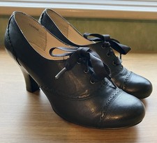 Vtg Victorian 40s Style Black