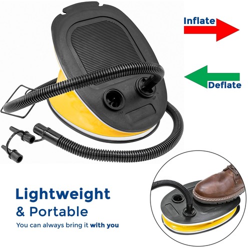 Large capacity footpump - capacity,