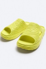 Sandals Beach Lime Green