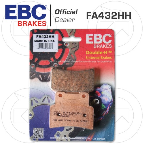Brake pads anterior - pads, ebc
