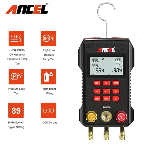 Ancel ac3000 digital - ac3000, manifold