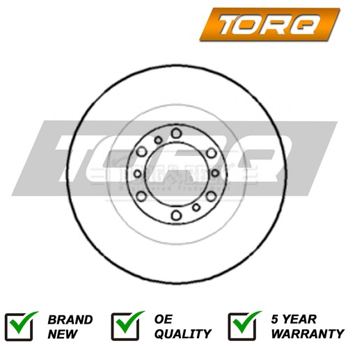 Brake disc front torq fits - brake,