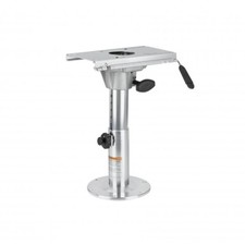 Adjustable Aluminium Seat Pedestal Post with Slider Boat Marine Yacht 75305