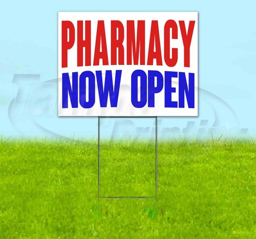 Pharmacy now open - pharmacy, sign