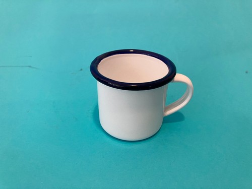 Enamel espresso mug - enamel, 125ml