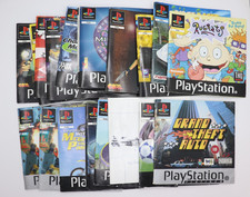 PlayStation 1 Manuals Inserts PS1 Various Available PAL