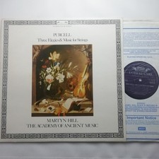 L'Oiseau-Lyre LP DSLO 514: Purcell - Three Elegies & Music for Strings / Hill