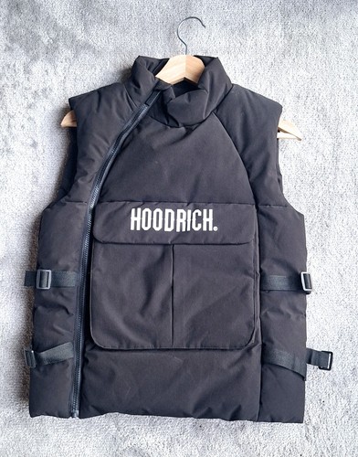 Hoodrich black puffer gilet - puffer,