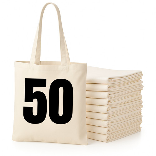 Pieces cotton tote bags - pieces,