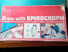 SPIROGRAPH VINTAGE Denys Fisher Toys © 1968 GENUINE RETRO ORIGINAL