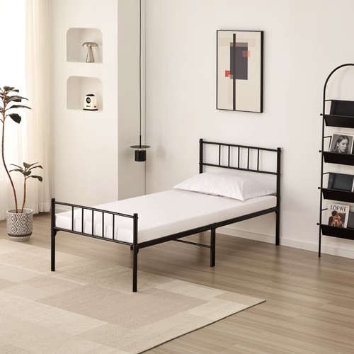 Metal bed frame with - metal,
