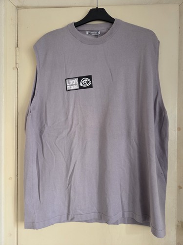 Men zara lilac - knitted, vest