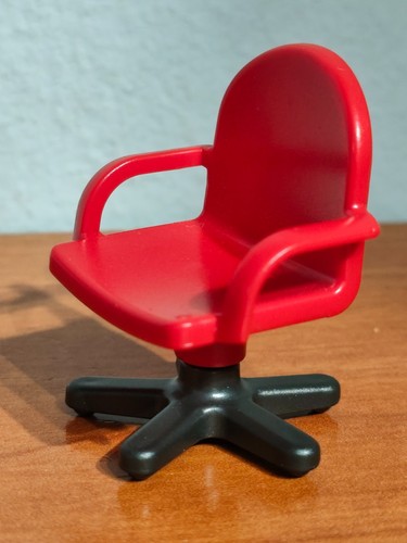 Playmobil red chair office - playmobil,