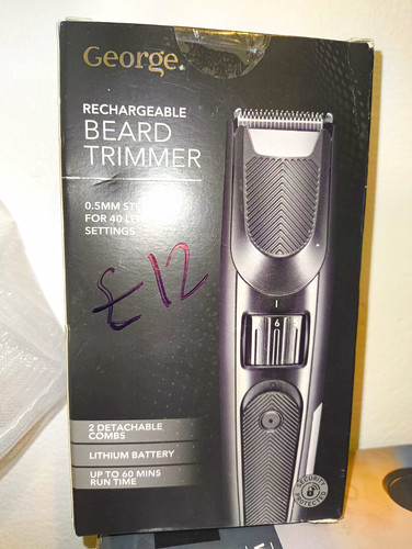 George rechargeable beard - rechargeable, &