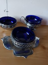 Various Bristol Blue Bowls