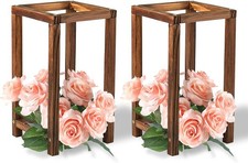Les-Theresa 2Pcs Wooden