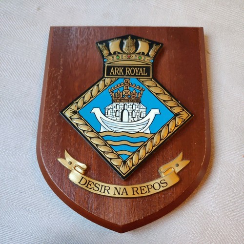 Vintage wooden royal navy hms - navy,