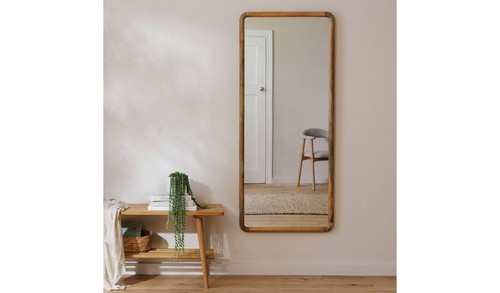 Mango wood full length wall - length,