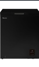 Fridge Master Chest Freezer 142l Capacity Black