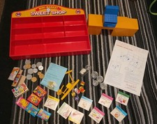 Mini Market Sweet Shop Playset Accessories Bluebird Vintage Retro Toy