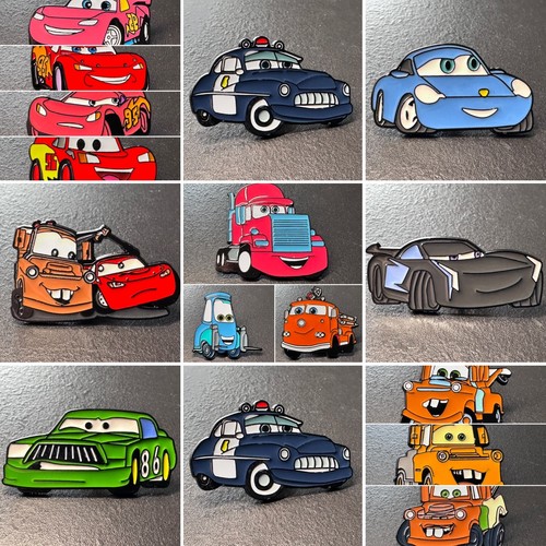 15x disney pixar cars - disney, enamel
