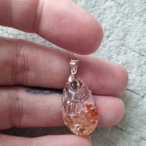 Tail fox fire quartz - fire,