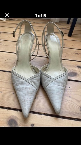 Zara kitten heel snake skin - zara, heel,