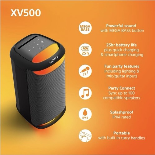 Sony portable bluetooth party - sony,