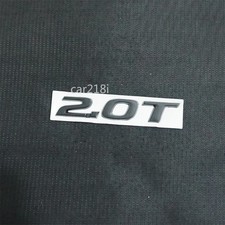 1x Matte 2.0T Black Metal