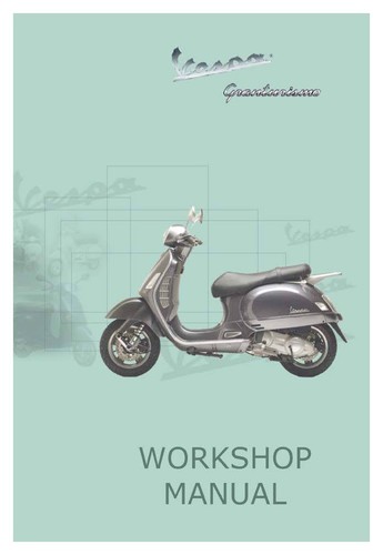 Piaggio vespa service workshop - piaggio,