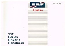 ERF ES SERIES TRUCK ORIG 1990