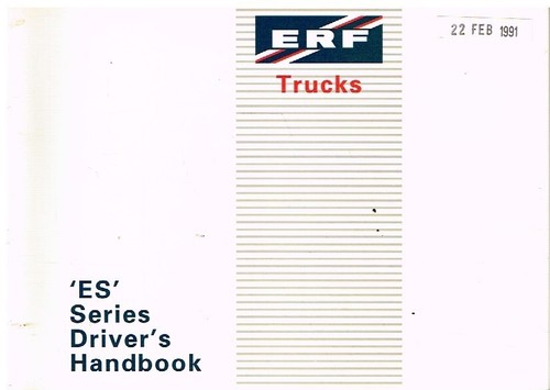 Erf series truck - es, 1990