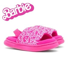 Barbie Mule Slippers Sliders for Girls Comfortable and Fashionable UK Size 10-2