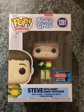 Funko POP! Steve Blues Clues WHandy Dandy Notebook #1281 EXCL Careful Pack