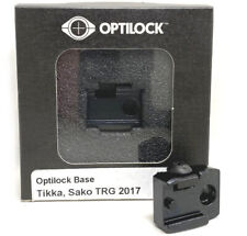 Tikka Optilock Blued Bases For T3X, T3, M595, M590, M55 Rifles