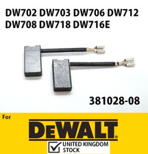 2X Carbon Brush Dewalt For DW702 DW703 DW706 DW712 DW708 DW718 DW716E 381028-08