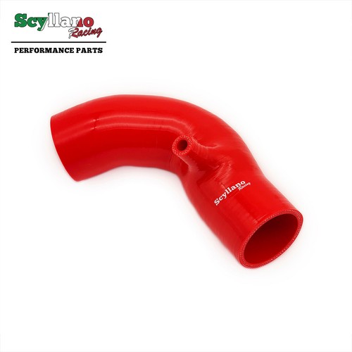Red air intake silicone hose - red,